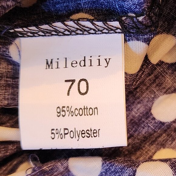 Milediiy Baby Girls Anchor Tops+Polka Dot Briefs Outfit Sunsuit Size 90 - Picture 5 of 5